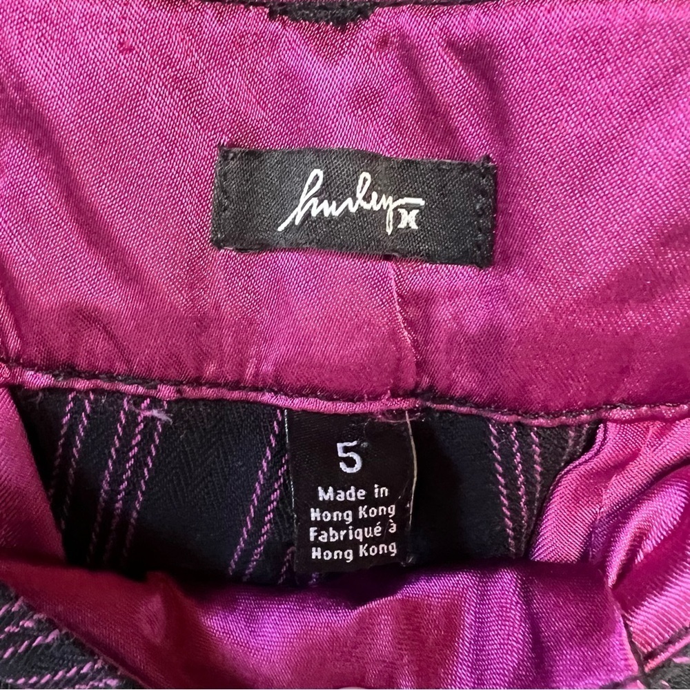 Hurley Black and Pink Low Rise Capri pants Y2k size 5 - Picture 7 of 8